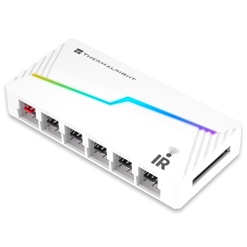 TL-ARGB & FAN HUB X12 IR WHITE